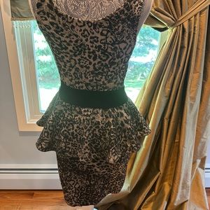 Vintage Betsey Johnson, Peplin blazer with peplum dress